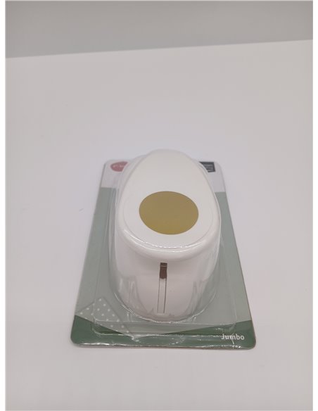 Vaessen Creative Perforadora con diseño de círculo, diámetro de 4,5 cm, para manualidades, papel de arcilla, scrapbooking o deco