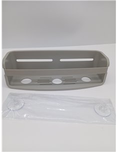Umbra Cesta esquinera Adhesiva, Gris, One Size 2