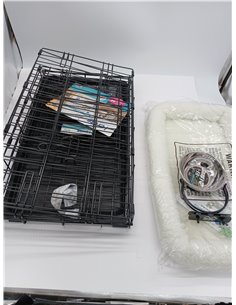 MidWest Homes for Pets XS Kit de inicio iCrate de doble puerta, pack de jaula de 59 cm para perros extra pequeños, incluye jaula 2