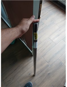 Venilia Lámina adhesiva, Mate Negro, 45cm x 2m, Espesor 160μ, Vinilo autoadhesivo para muebles o cocina, decorativas papel pinta 2