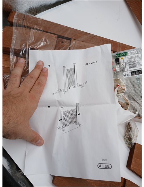 MaxxPro Barrier Puerta de seguridad para perro extensible, ancho 30-117 cm, altura 90 cm