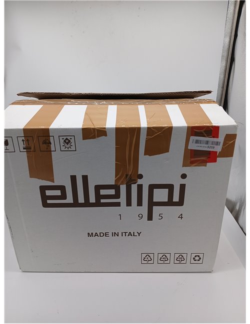 Elletipi Metropolis PTC28 08050 7F C97 PPV - Cubo de Basura de Reciclaje con cajón, Gris, 71 x 46 x 28 cm