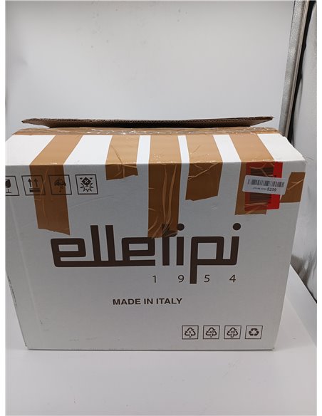 Elletipi Metropolis PTC28 08050 7F C97 PPV - Cubo de Basura de Reciclaje con cajón, Gris, 71 x 46 x 28 cm