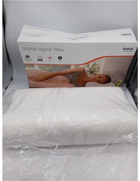 TEMPUR Original Memory Foam Cervical Pillow, Ergonomic Back and Side Sleeper, Firm Initial Feeling, Queen L (61 x 31 x 11.5/8.5 