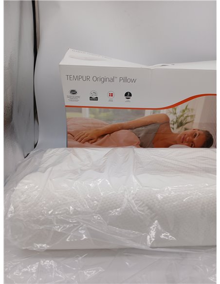 TEMPUR Original Memory Foam Cervical Pillow, Ergonomic Back and Side Sleeper, Firm Initial Feeling, Queen L (61 x 31 x 11.5/8.5 