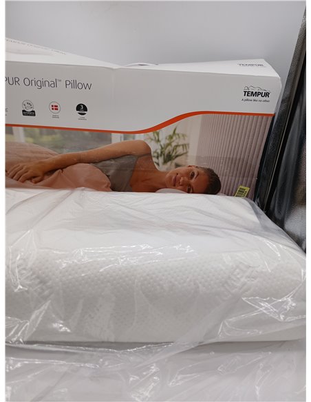 TEMPUR Original Memory Foam Cervical Pillow, Ergonomic Back and Side Sleeper, Firm Initial Feeling, Queen L (61 x 31 x 11.5/8.5 