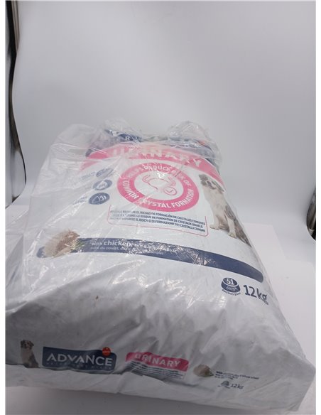 Advance Veterinary Diets Urinary, Pienso para Perros con Problemas en el tracto urinario, 12kg