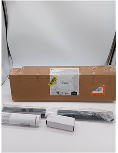 Amazon Basics Estor enrollable opaco, protección ultravioleta, aislamiento térmico, recortable, sin necesidad de taladrar, 56 x  2