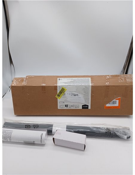 Amazon Basics Estor enrollable opaco, protección ultravioleta, aislamiento térmico, recortable, sin necesidad de taladrar, 56 x 