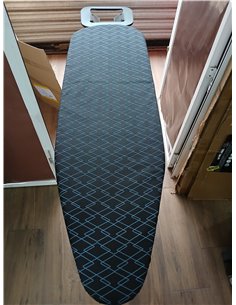Cecotec Tabla de Planchar la Ropa 110x33cm StrongBoard 100 Mumbai. Funda Compuesta Algodón 100% y Resistente al Calor, Estructur 2