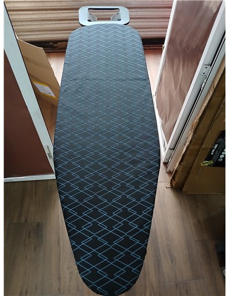 Cecotec Tabla de Planchar la Ropa 110x33cm StrongBoard 100 Mumbai. Funda Compuesta Algodón 100% y Resistente al Calor, Estructur