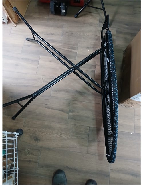 Cecotec Tabla de Planchar la Ropa 110x33cm StrongBoard 100 Mumbai. Funda Compuesta Algodón 100% y Resistente al Calor, Estructur