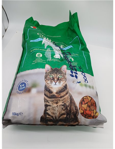 by Amazon Alimento Seco Completo para Gatos Adultos con Atún y Arenque, 10 kg, Paquete de 1