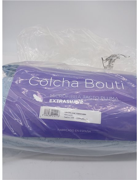 Todocama – Colcha boutí Fina con diseño piqué, para Primavera, Verano, otoño e Invierno. 100% Microfibra Extra Suave. Colcha Cub