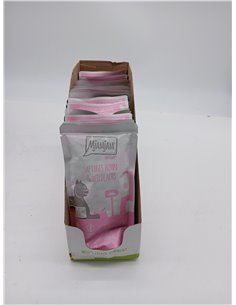 MjAMjAM - comida húmeda premium para gatos - Pollo jugoso y salmón salvaje, pack de 12 (12 x 125 g), sin cereales con extra de c 2