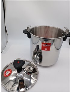 Magefesa Star Recta - Olla Express Tradicional 14L, Acero Inoxidable 18/10, para Todo Tipo de Cocinas, Inducción, 3 Sistemas de  2
