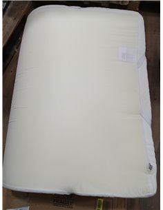Novilla Sobrecolchón, 80x190 7.5 cm Topper Colchón de Fibra, Sobrecolchón de Espuma Confort y Lavable a 60°C, Transpirable y Fre 2