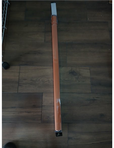 Blindecor Draco Estor enrollable opaco liso - Naranja, 100 x 230 cm (Ancho por Alto). Tamaño de la Tela 97 x 225 cm. Estores tér