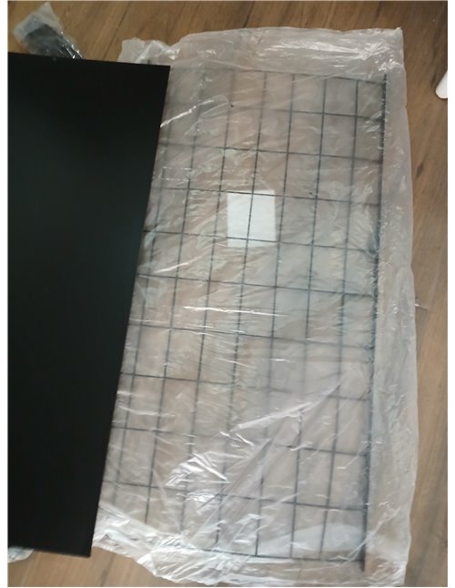VOUNOT® Huerto Urbano Terraza Mesa de Cultivo Cubierta de Protección, Jardinera Elevada con Ruedas Asa Lateral y Estante Inferio