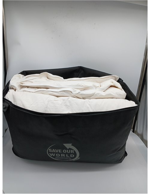 Deodar Edredón de plumón 220x240cm,edredón para Todo el año con 2930g de Relleno de plumón y Plumas,100% algodón, Suave,Lavable,