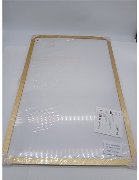 Marco 40x60 cm Aluminio Dorado, Marco de Metal Grande para Fotos, Posters y Obras de Arte, para Colgar en la Pared