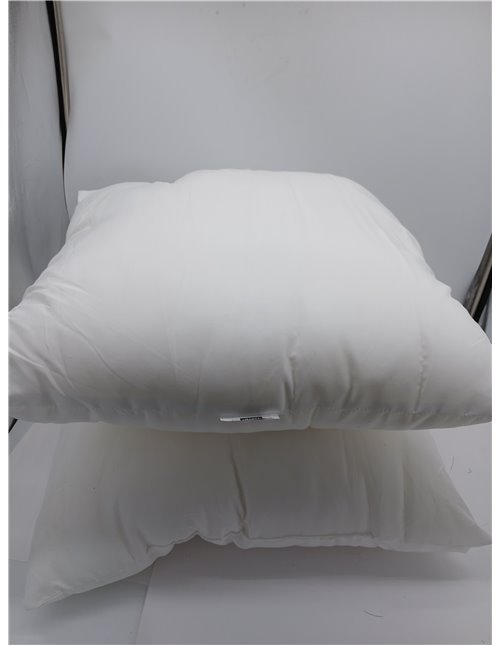 Utopia Bedding Relleno de Cojín 55 x 55 cm (2 Unidades), Fibra Virgen Siliconada, Almohadas de Sofá (Blanco)