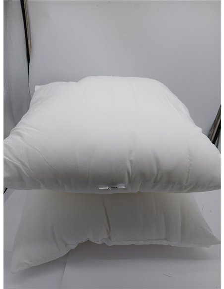 Utopia Bedding Relleno de Cojín 55 x 55 cm (2 Unidades), Fibra Virgen Siliconada, Almohadas de Sofá (Blanco)