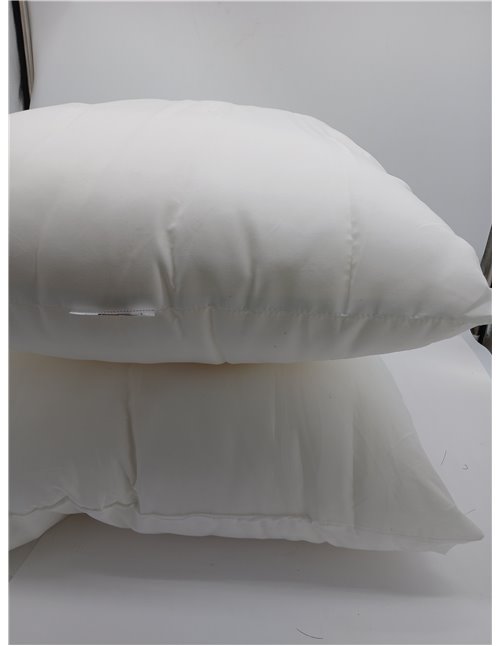 Utopia Bedding Relleno de Cojín 55 x 55 cm (2 Unidades), Fibra Virgen Siliconada, Almohadas de Sofá (Blanco)