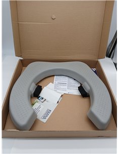 KMINA Asiento Elevador WC Acolchado (5 cm de Altura), Impermeable, Patentado - Fabricado en España 2