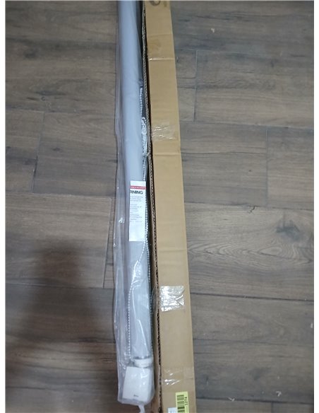 Blindecor Indus SIN HERRAMIENTAS | Estor Enrollable Sin Taladrar de Doble Capa | Color Gris plata 107 x 180 cm (ancho x largo) |