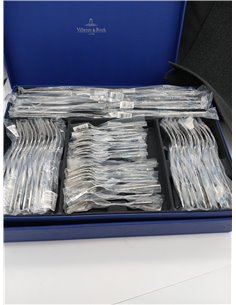 Villeroy & Boch - Boston Set de Cubiertos 70 Piezas, Apto para Lavavajillas, Cuberterías Completas 12 Personas, Cubertería Compl 2