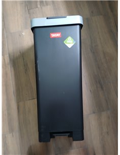 Tatay Kitchen Trash Can with Smart Pedal 40L | Compact and Functional Design | Indoor and Outdoor Use | Suitable for Bags from 3 2