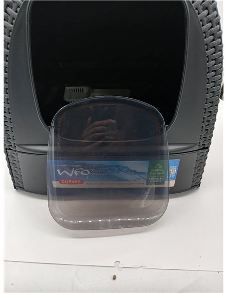 Curver Inodoro para Gatos, Bandeja Sanitaria Cerrada, Compartimento Inferior extraíble para facilitar la Limpieza, Pala para Are