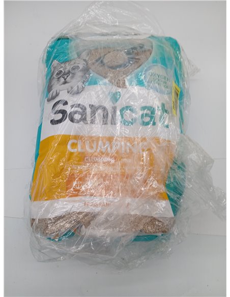 Sanicat - Arena para Gatos Aglomerante Sin perfume | Hecha de minerales naturales con control de olor garantizado | Absorbe la h