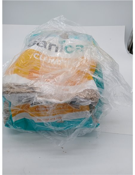 Sanicat - Arena para Gatos Aglomerante Sin perfume | Hecha de minerales naturales con control de olor garantizado | Absorbe la h