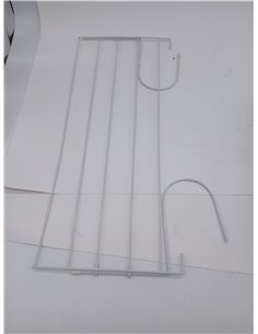 MSV Tendedero para Radiador 2,5M Acero Blanco 2
