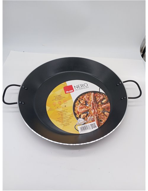 IBILI - Paella pan Nero - 42 cm - Aluminium - Non-stick - 10 servings