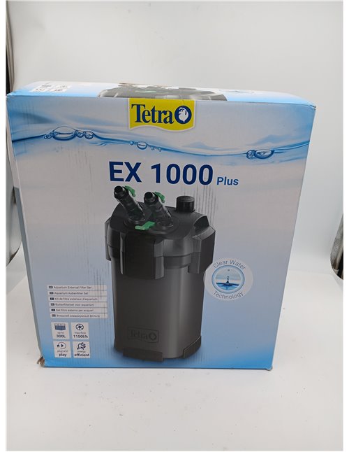 Tetra EX 1000 Plus External Filter Complete Set, 100-300 Litres, Energy Efficiency and Quiet