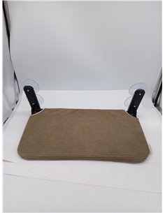 PiuPet® Hamaca gato ventana - Cama colgante para gatos con ventosas fuertes y marco de acero I Hamaca plegable y reversible 2 en 2