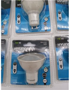 Bombilla LED GU10 7W 600 lm 3000K pack de 20 bombillas  2