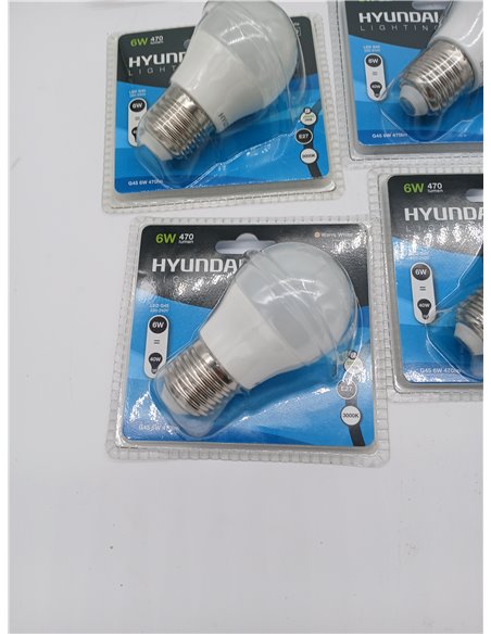 Bombilla LED E27 6W 470 lm G45 3000K 