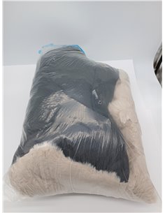 BingoPaw Cama para Perros Medianos 76x51x10cm, Cama Perro Lavable Colchón para Perro Impermeable Funda Peluda Removible y Base A 2