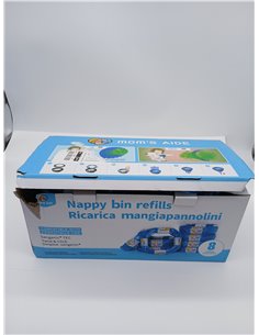 Mom's Aide Recambios compatible con el contenedor de pañales Tommee Tippee Sangenic Tec+Simplee Sangenic + Twist & Click (paquet 2