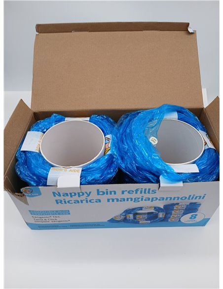 Mom's Aide Recambios compatible con el contenedor de pañales Tommee Tippee Sangenic Tec+Simplee Sangenic + Twist & Click (paquet