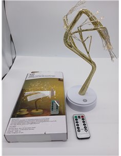 Arbol Luces LED, 108 LED Arbol Lampara Mesa, 8 Modos de Luz y Operación de Control Remoto y Temporizador, Adecuado para Decoraci 2