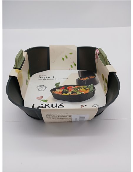 Lékué Cesta L de silicona para freidora de aire