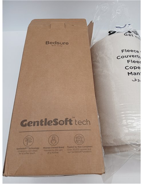 Bedsure Manta para Sofá Plaid - Suave y Calida, Franela Premium Extra Grande para Salon y Cama, Invierno y Verano, Tejido Agrada