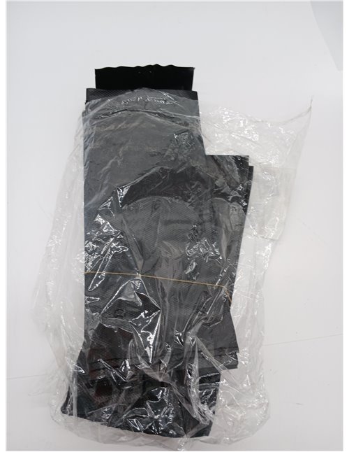 Doitool Bolsas De Vivero De PláStico 100 Piezas 9.44X3.93X0.03In con Agujeros Transpirables para Cultivo De Plantas JardíN Sumin