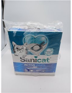 Sanicat - Arena para Gatos Aglomerante Sin perfume, Hecha de minerales naturales con control de olor garantizado, Absorbe la hum 2