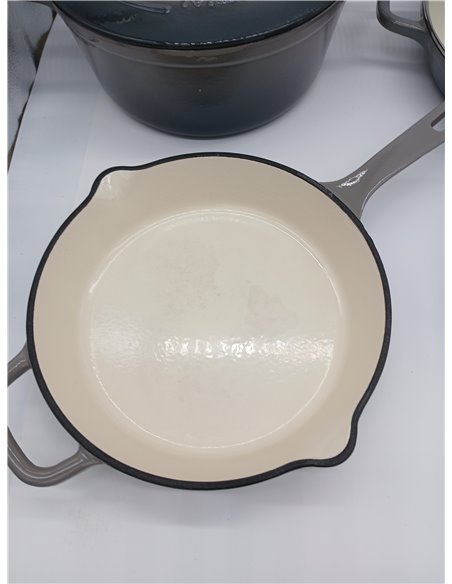 MasterPRO Unique|Batería de Cocina de 7 Piezas|Juego de Cocina 3 Cacerolas de 19, 27 y 30,5 cm con Tapas y 1 Sartén de 24,5cm|Hi